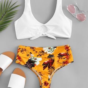High waisted Bikini set